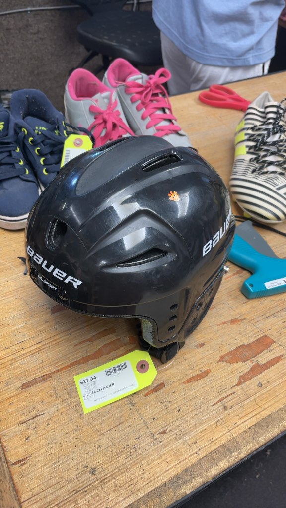Bauer Lil Sport Skating Helmet - Black