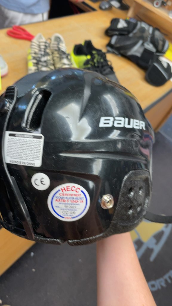 Bauer Lil Sport Skating Helmet - Black