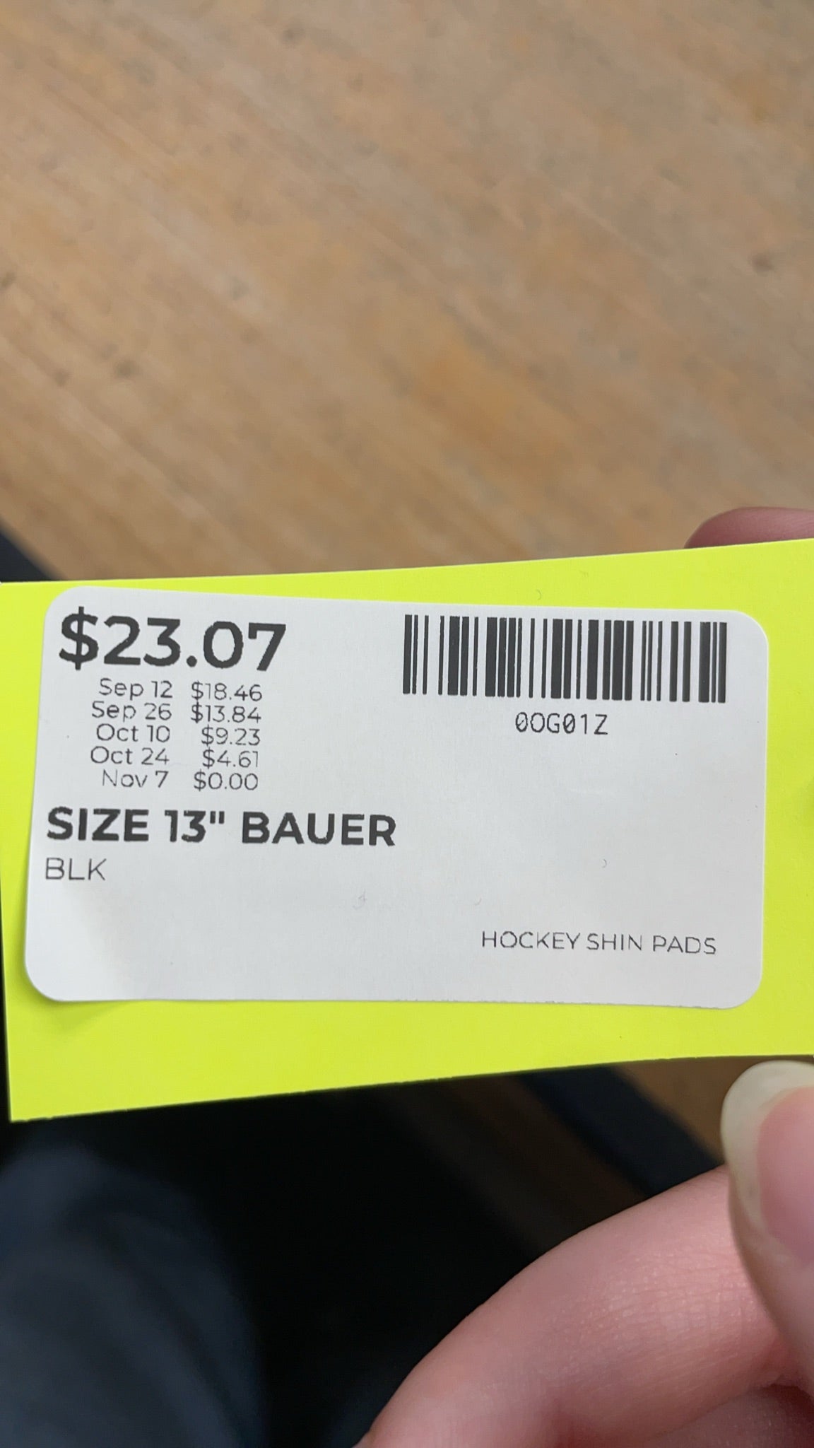 Bauer M5 Pro 13" Hockey Shin Pads
