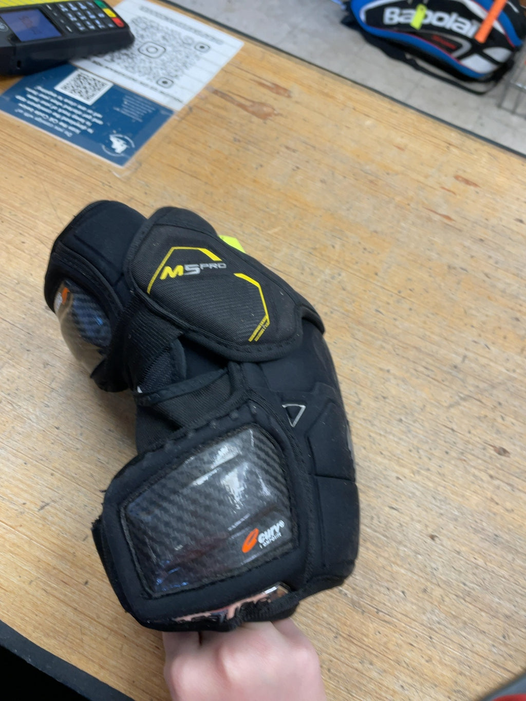 Bauer M5 Pro JR Medium Hockey Elbow Pads