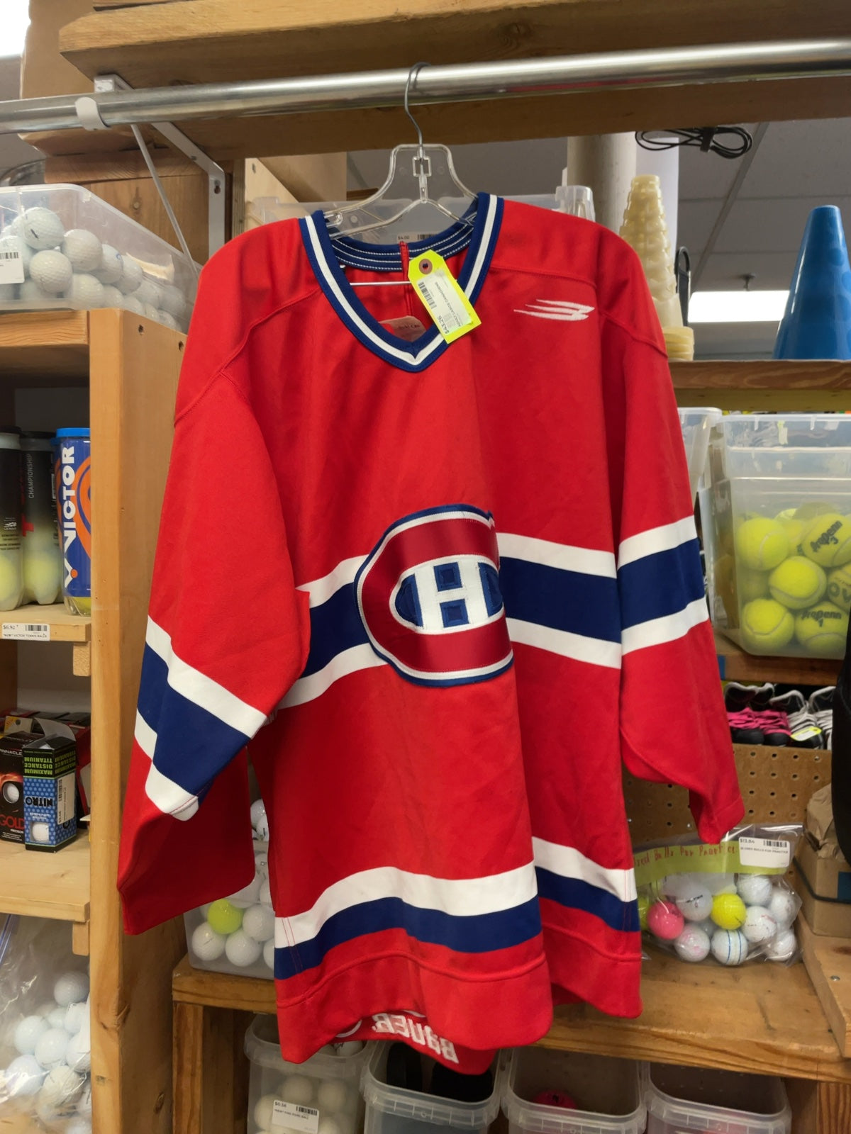 Bauer Montreal Canadiens Hockey Jersey - Adult Large
