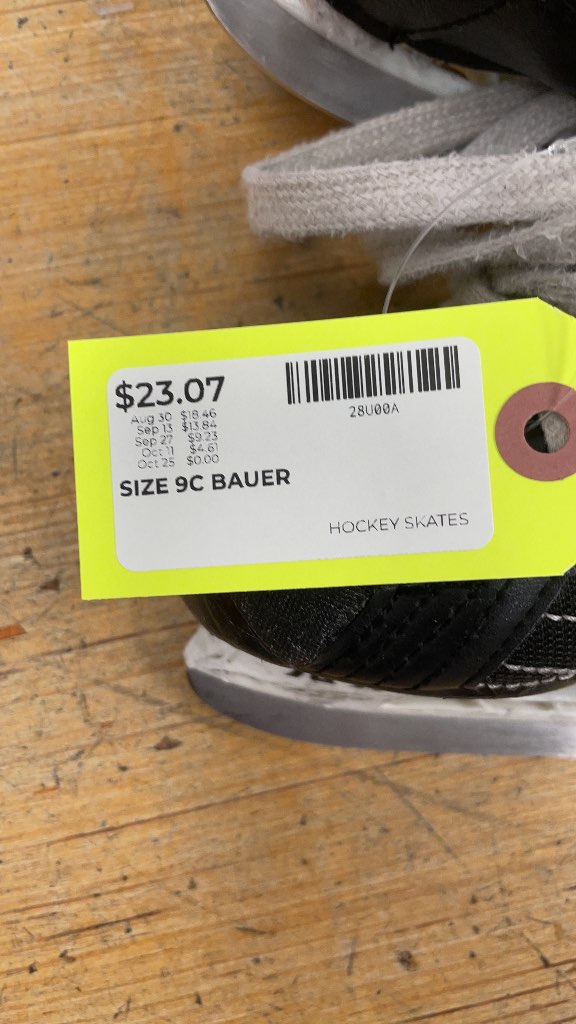 Bauer Nexus 22 Hockey Skates - Size 9C