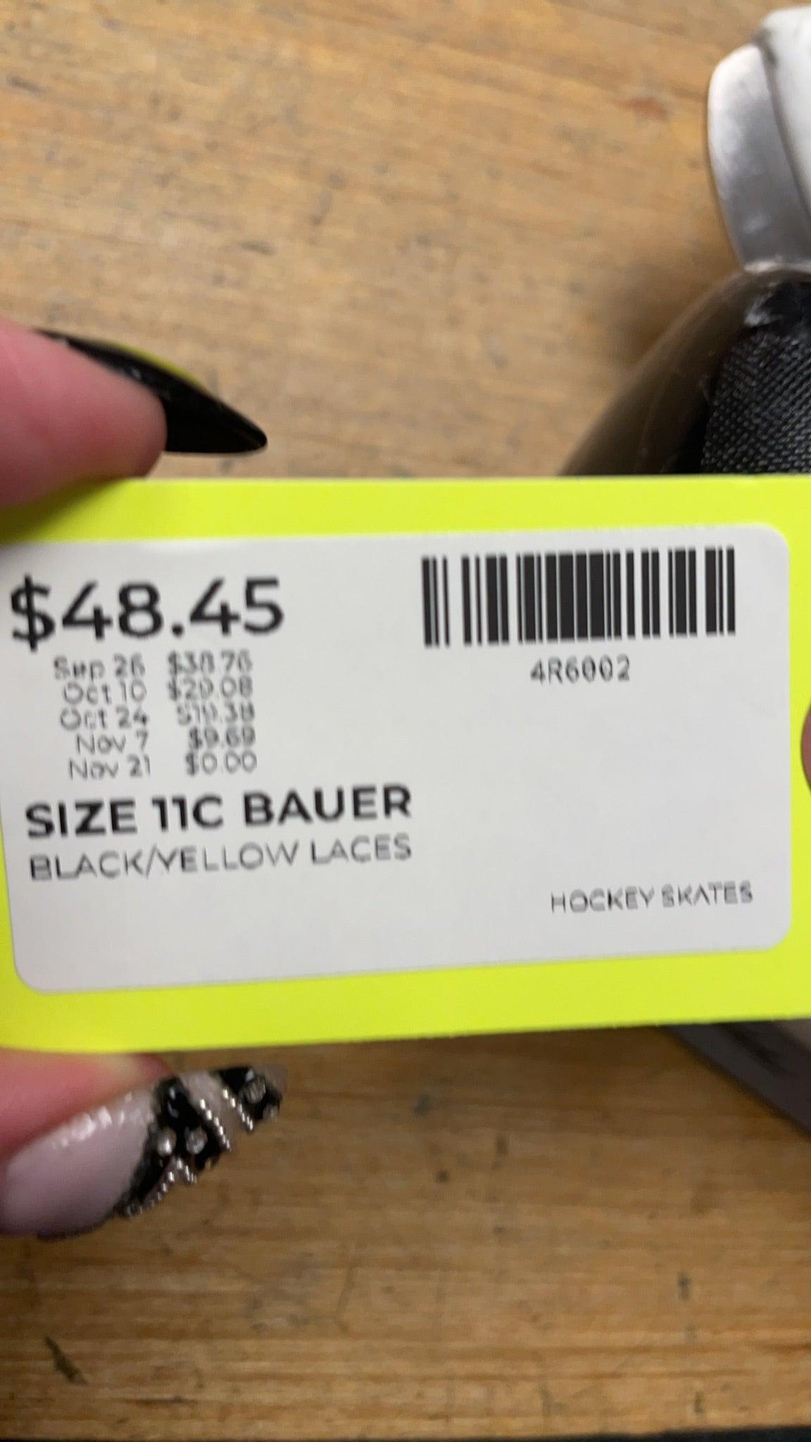 Bauer Nexus 22 Size 11C Hockey Skates