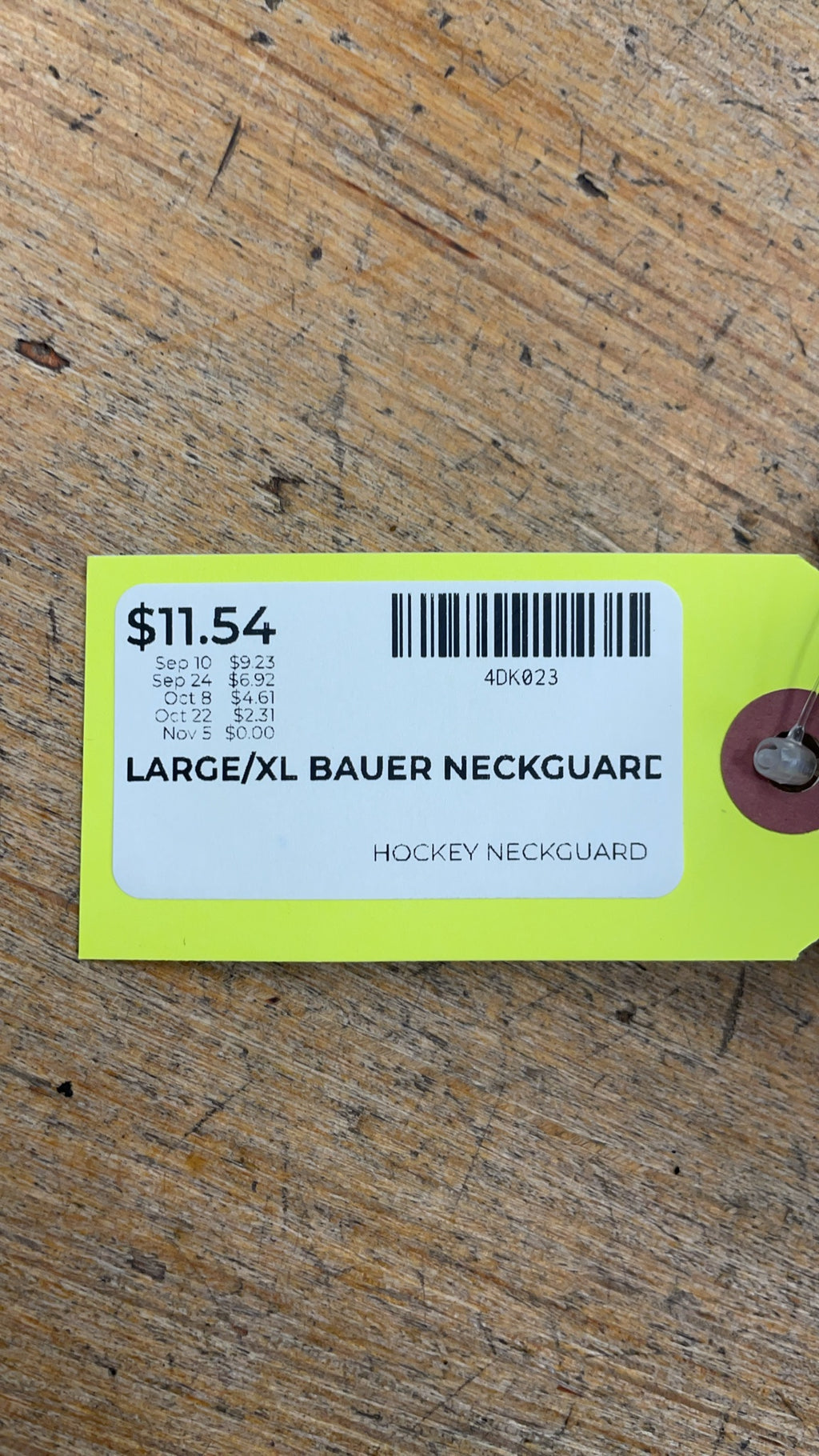 Bauer NLP7 Hockey Neck Guard - L/XL