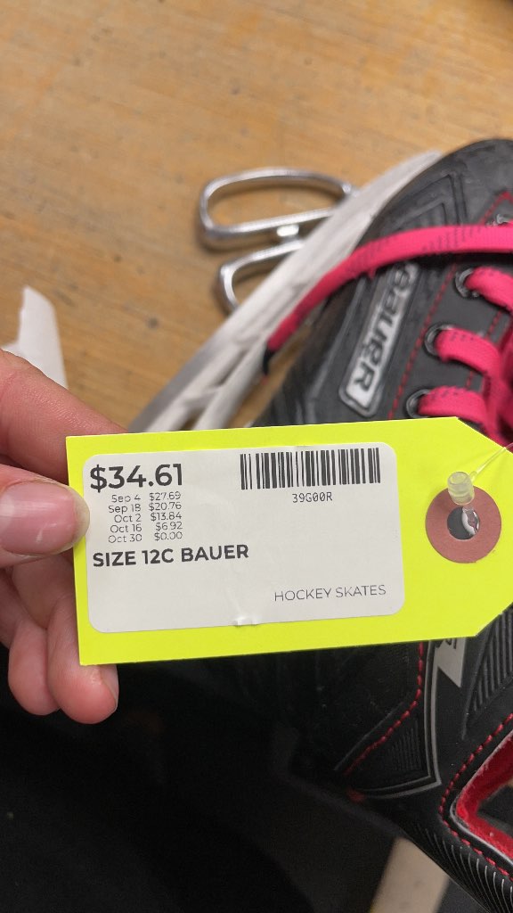 Bauer NS Hockey Skates - Size 12C