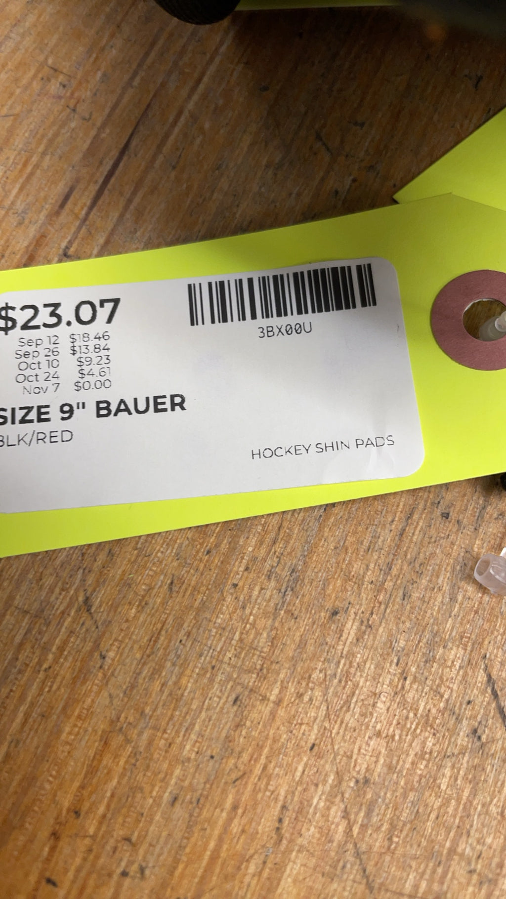 Bauer NSX 9" Hockey Shin Pads
