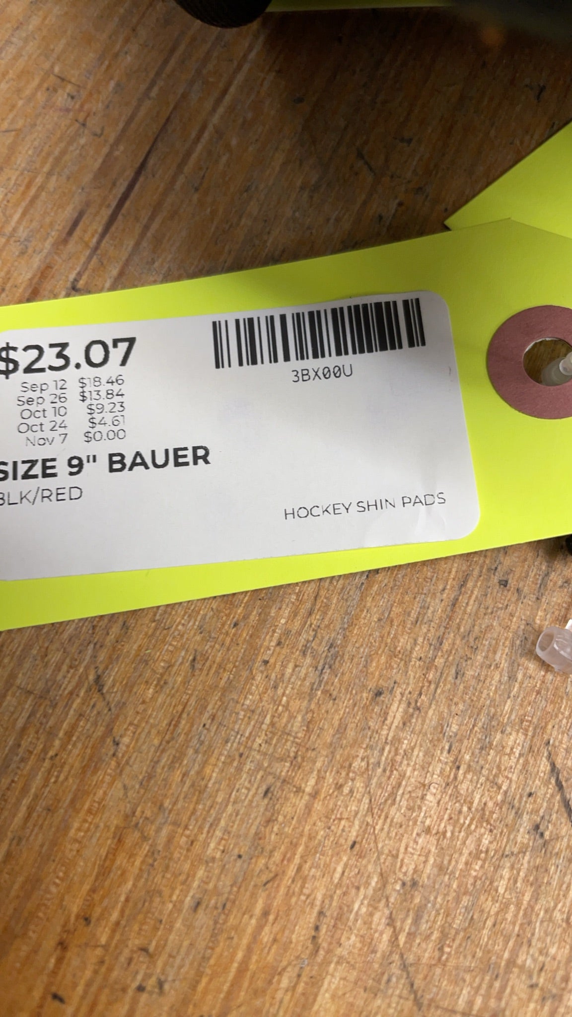 Bauer NSX 9" Hockey Shin Pads