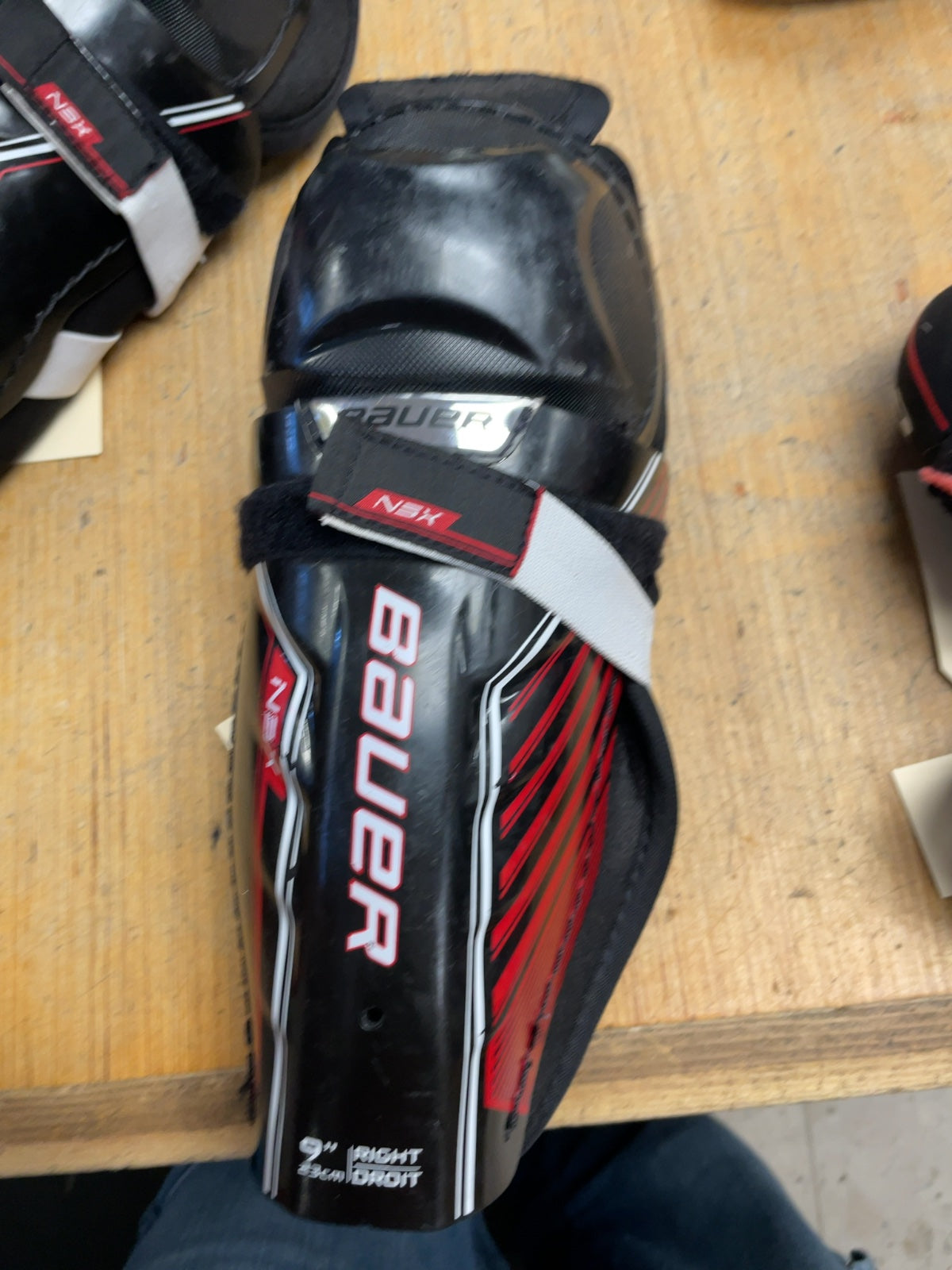 Bauer NSX 9" Hockey Shin Pads