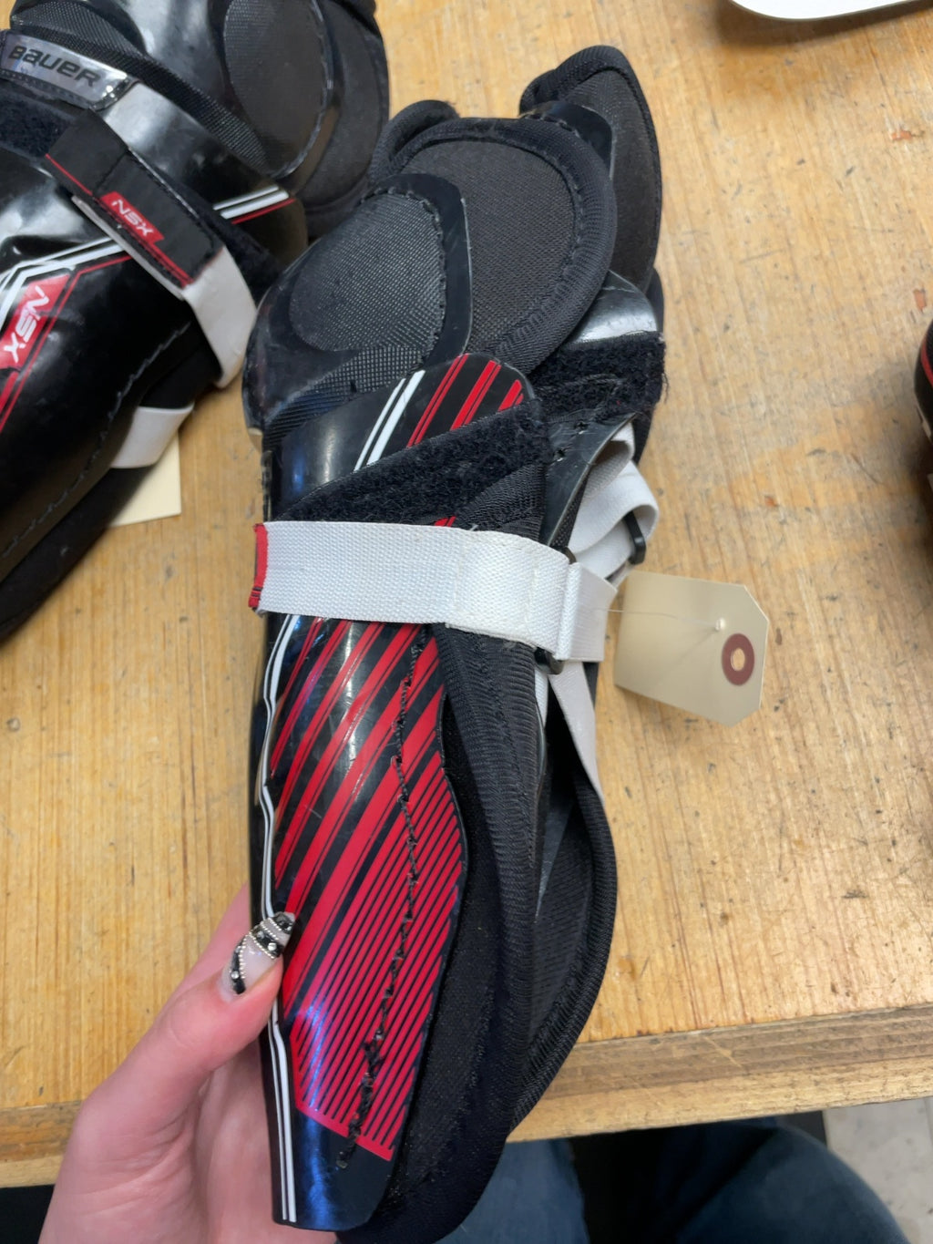 Bauer NSX 9" Hockey Shin Pads
