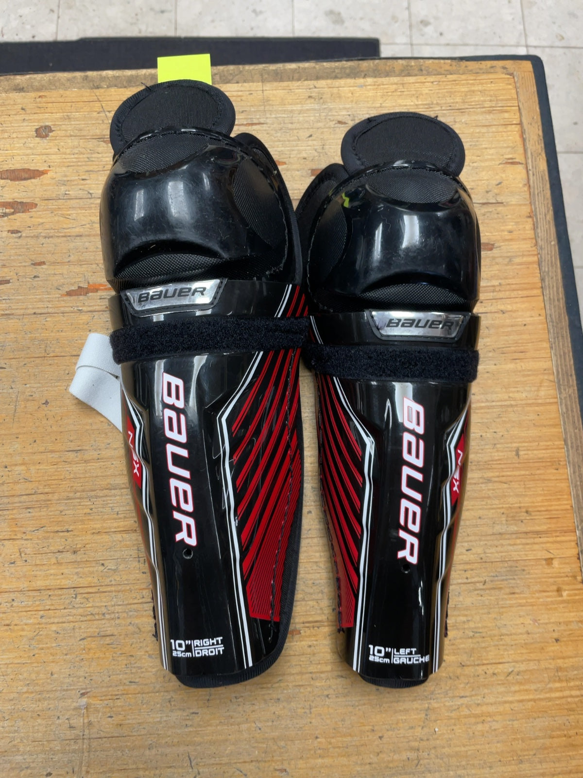 Bauer NSX Hockey Shin Pads - 10"