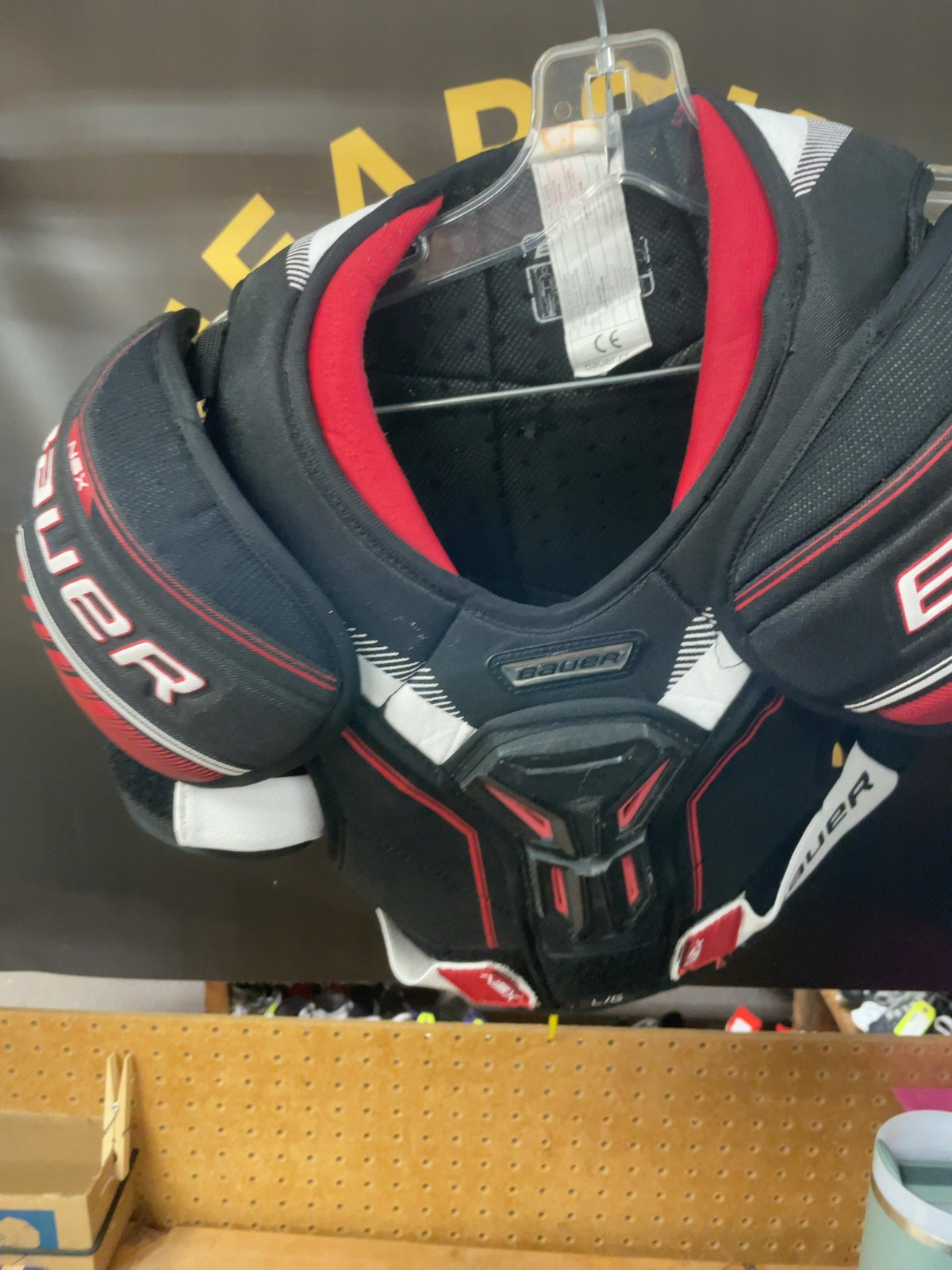 Bauer NSX Junior Large Hockey Shoulder Pads