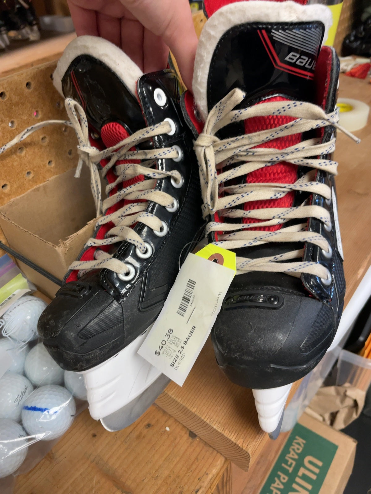 Bauer NSX Size 2.5 Hockey Skates