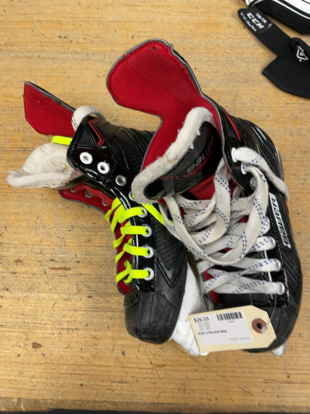 Bauer NSX Size 3 Hockey Skates