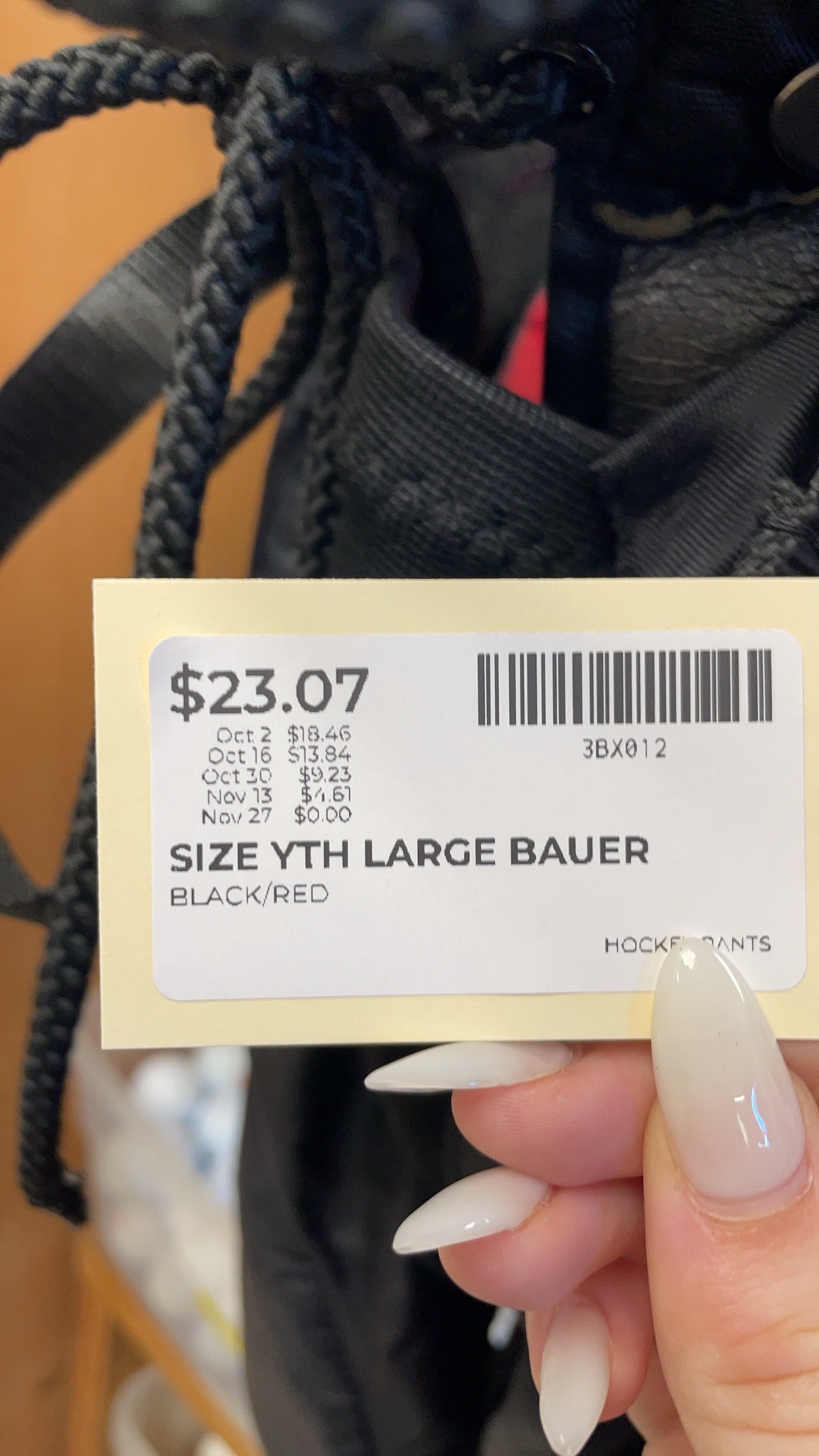 Bauer NSX Youth L Hockey Pants