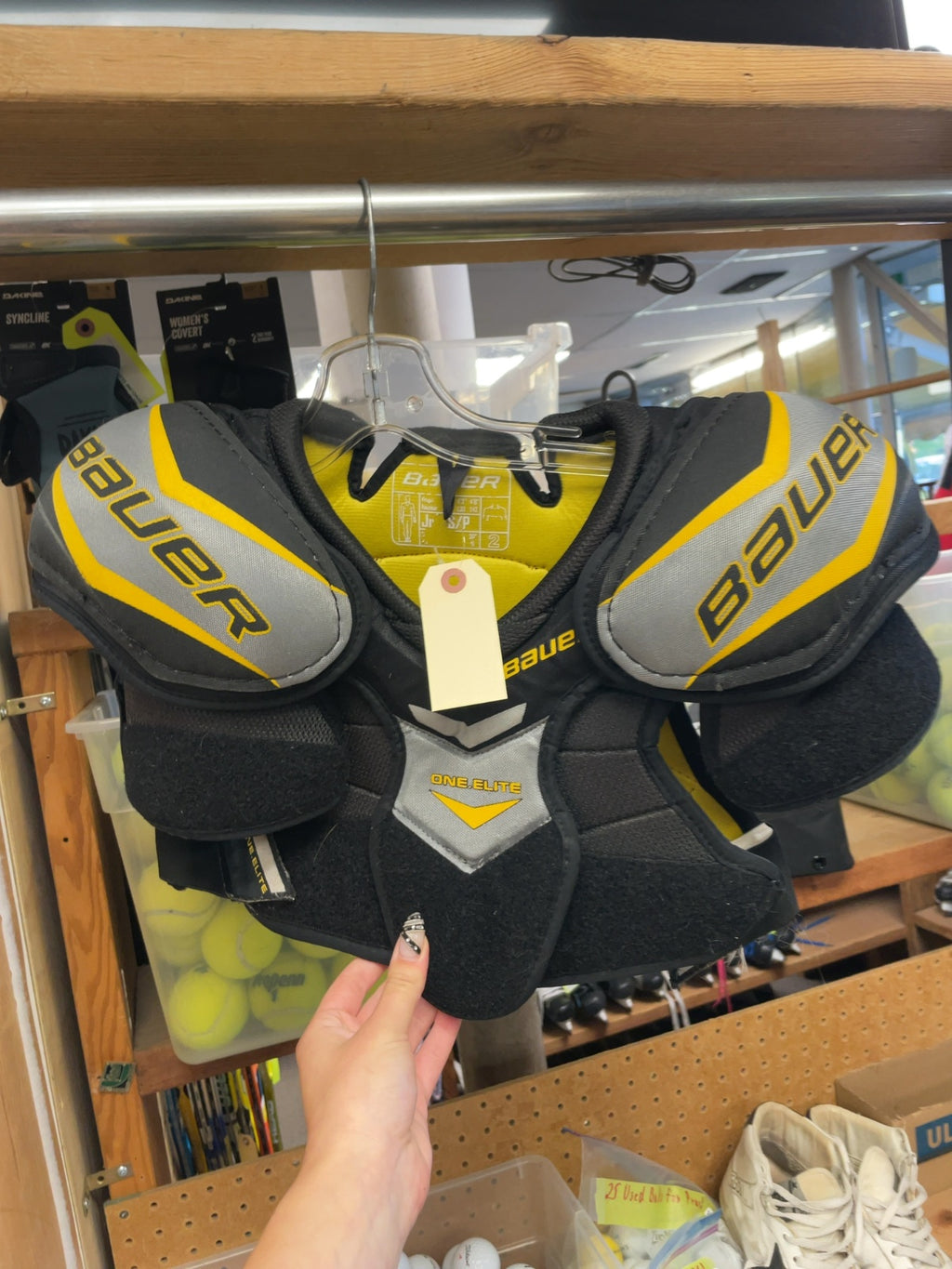 Bauer One Elite Jr Small Hockey Shoulder Pads