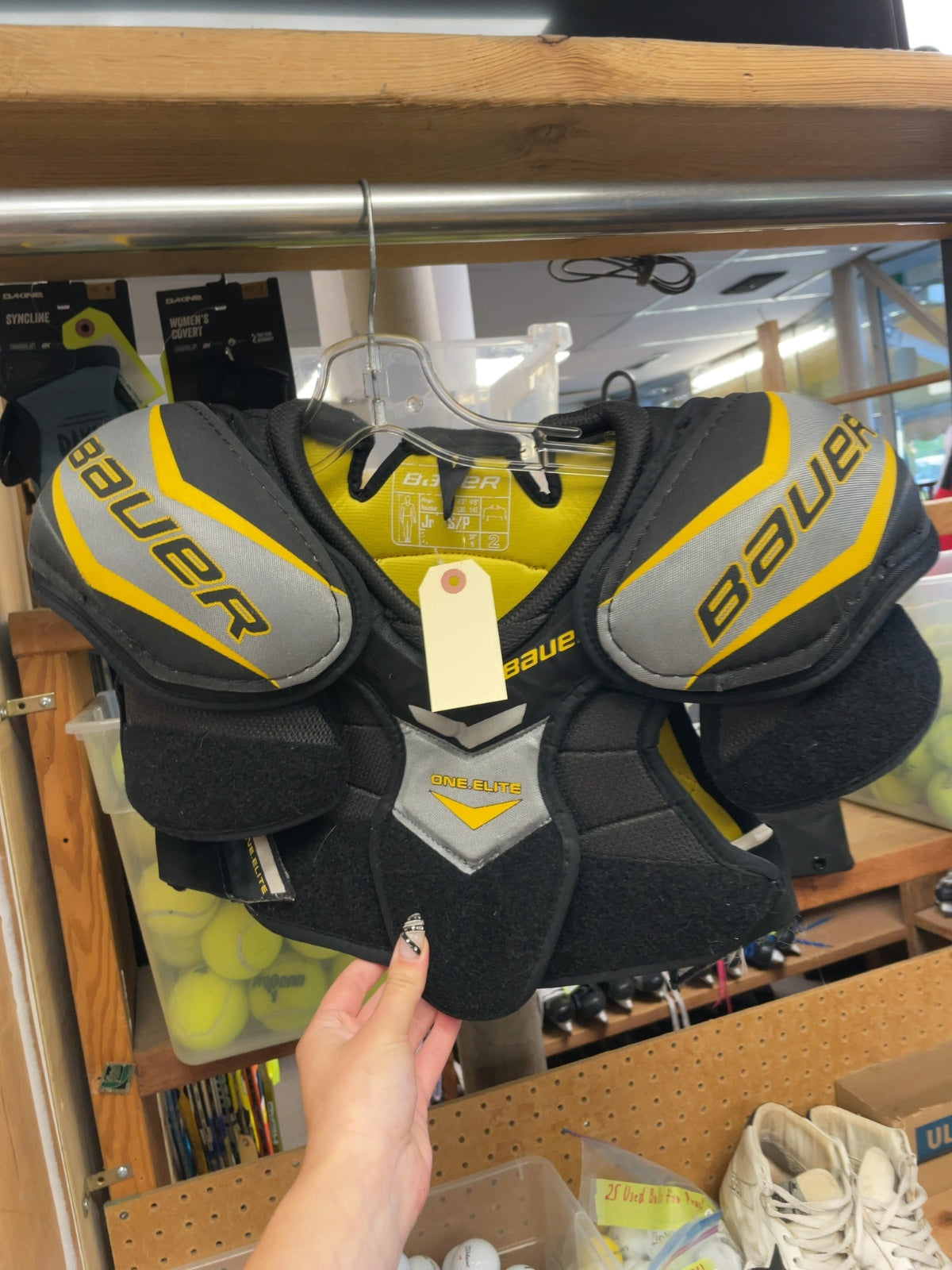 Bauer One Elite Jr Small Hockey Shoulder Pads