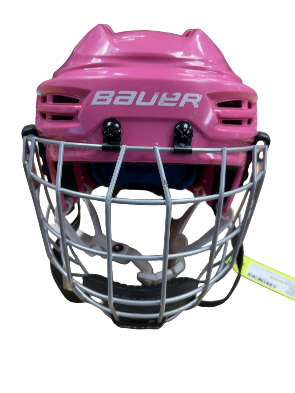 Bauer Prodigy 48-53.54cm Pink Hockey Helmet with Cage