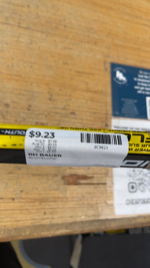 Bauer Prodigy RH Hockey Stick