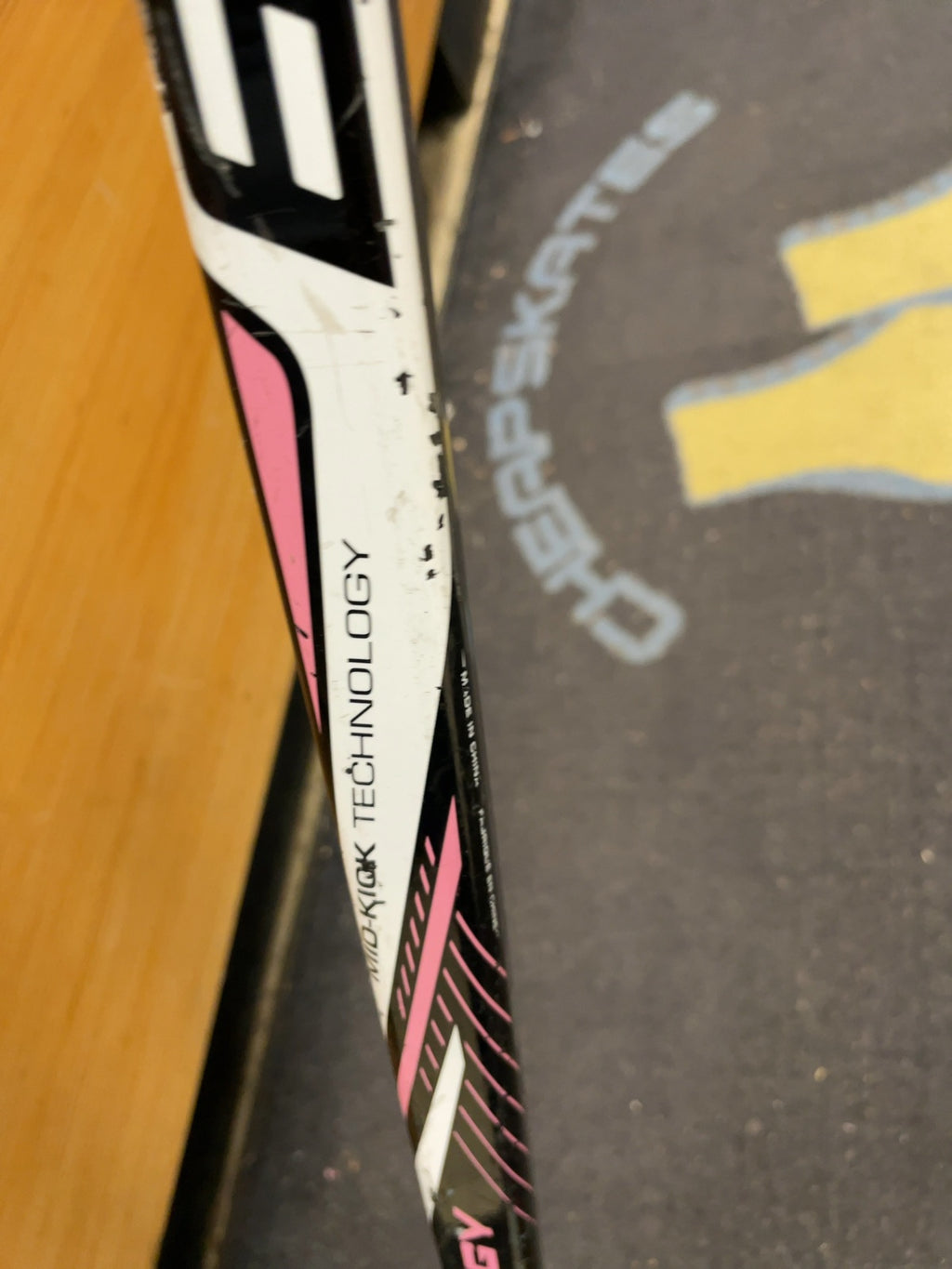 Bauer Prodigy RH Hockey Stick Black/Pink