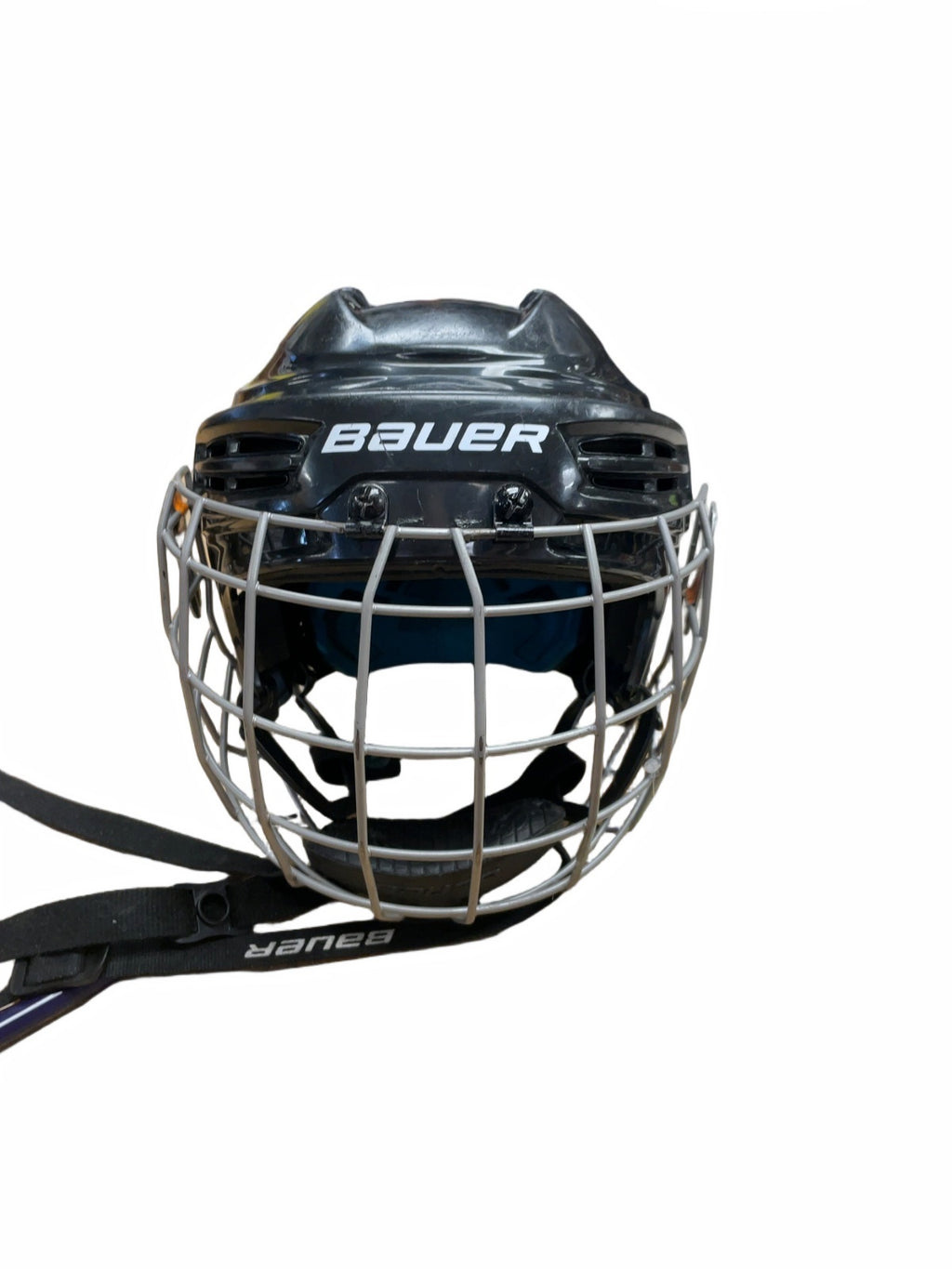 Bauer Prodigy Youth Hockey Helmet with Cage - Black
