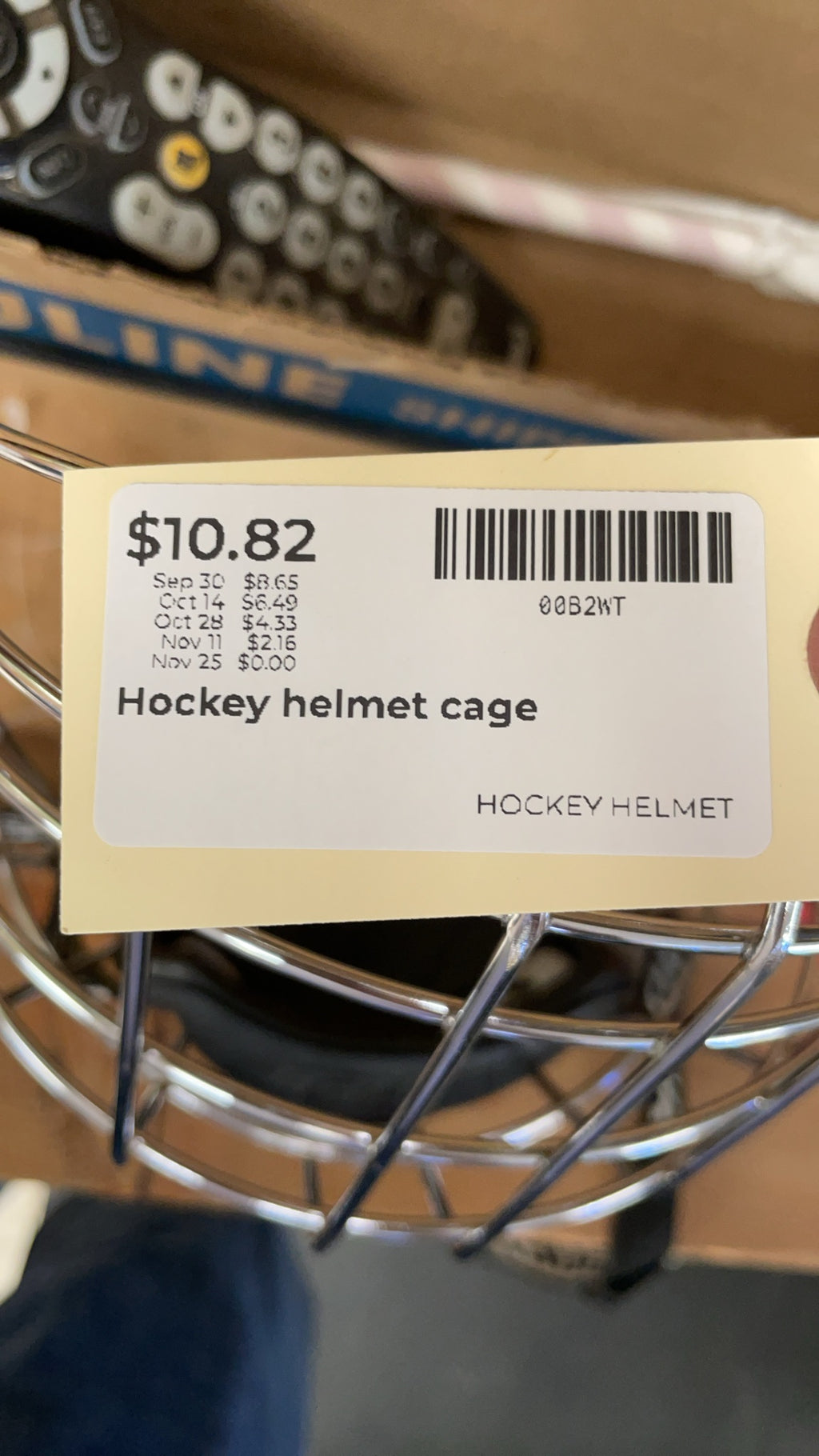 Bauer RBE III M/M Hockey Helmet Cage