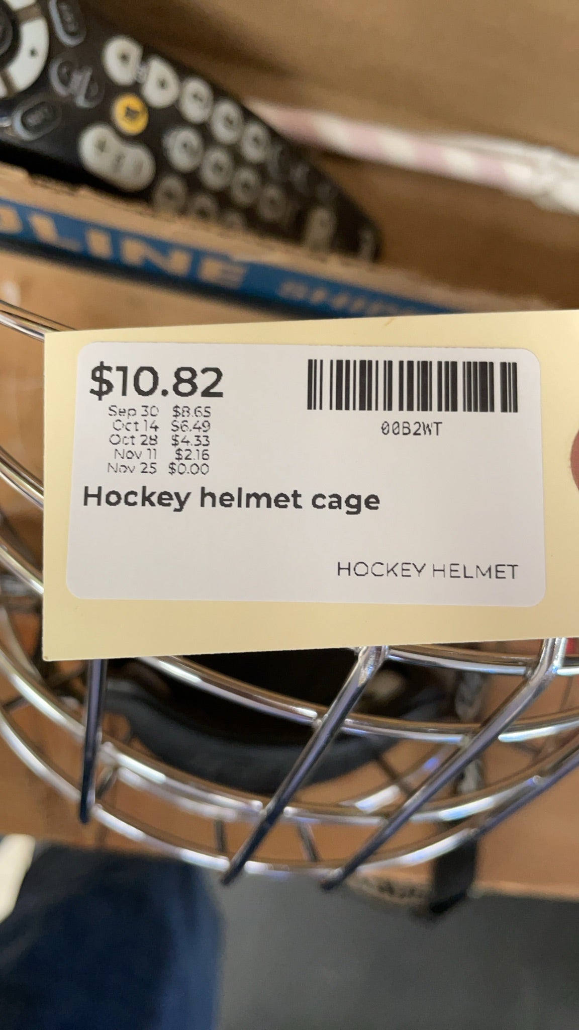 Bauer RBE III M/M Hockey Helmet Cage