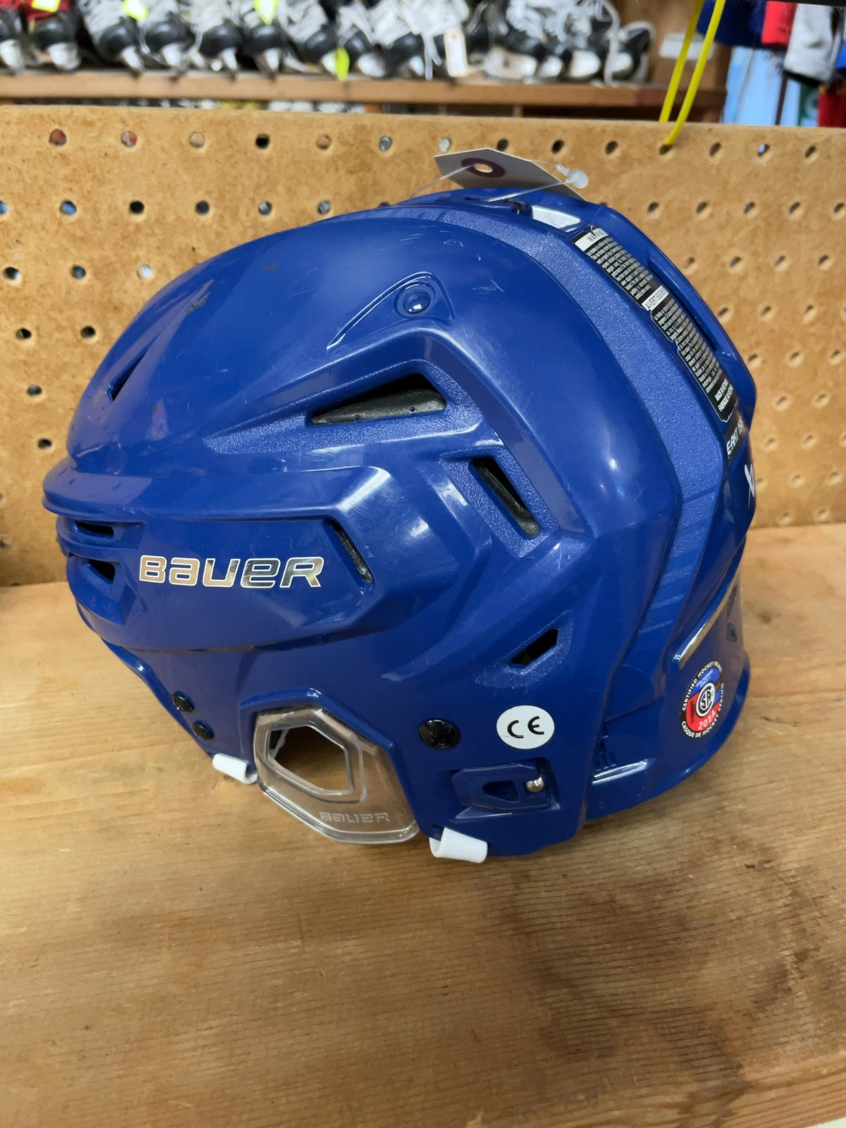 Bauer RE-AKT 155 S 52-57cm Blue Hockey Helmet
