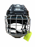 Bauer RE-AKT 55 S/P 52-57cm Black Hockey Helmet with Cage
