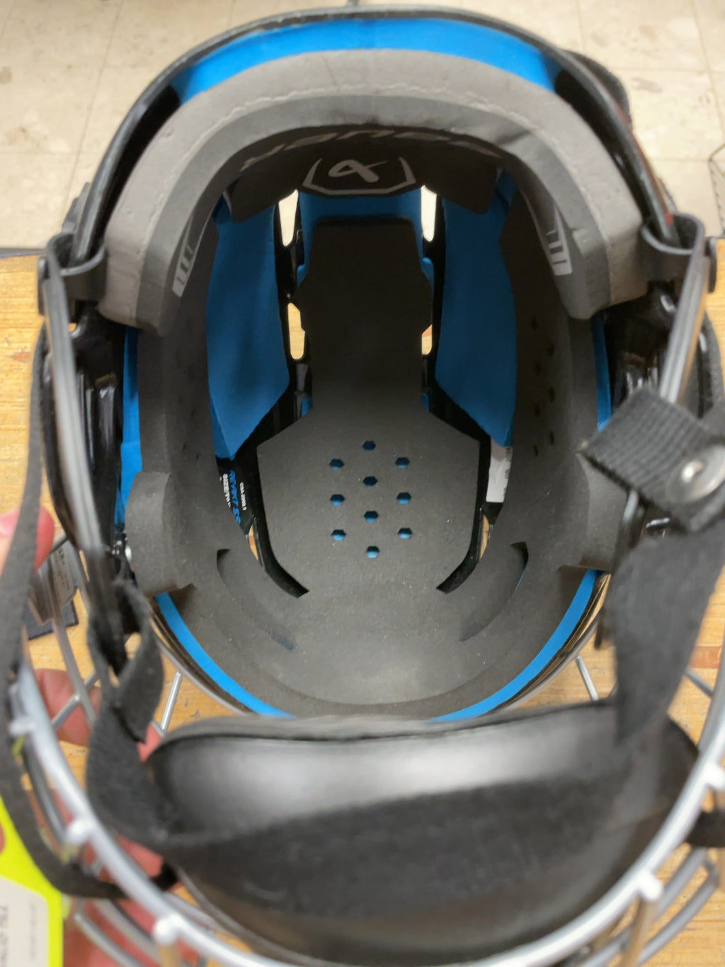 Bauer RE-AKT 55 S/P 52-57cm Black Hockey Helmet with Cage
