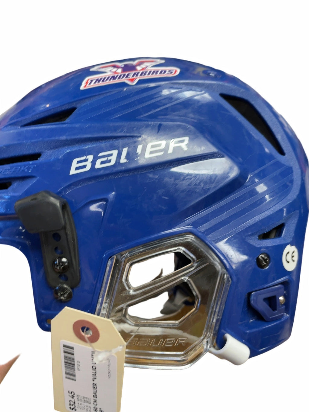 Bauer Re-Akt 56-60cm Blue Hockey Helmet