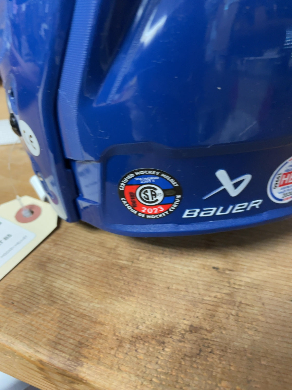 Bauer Re-Akt 85 52-56.5cm Hockey Helmet Blue