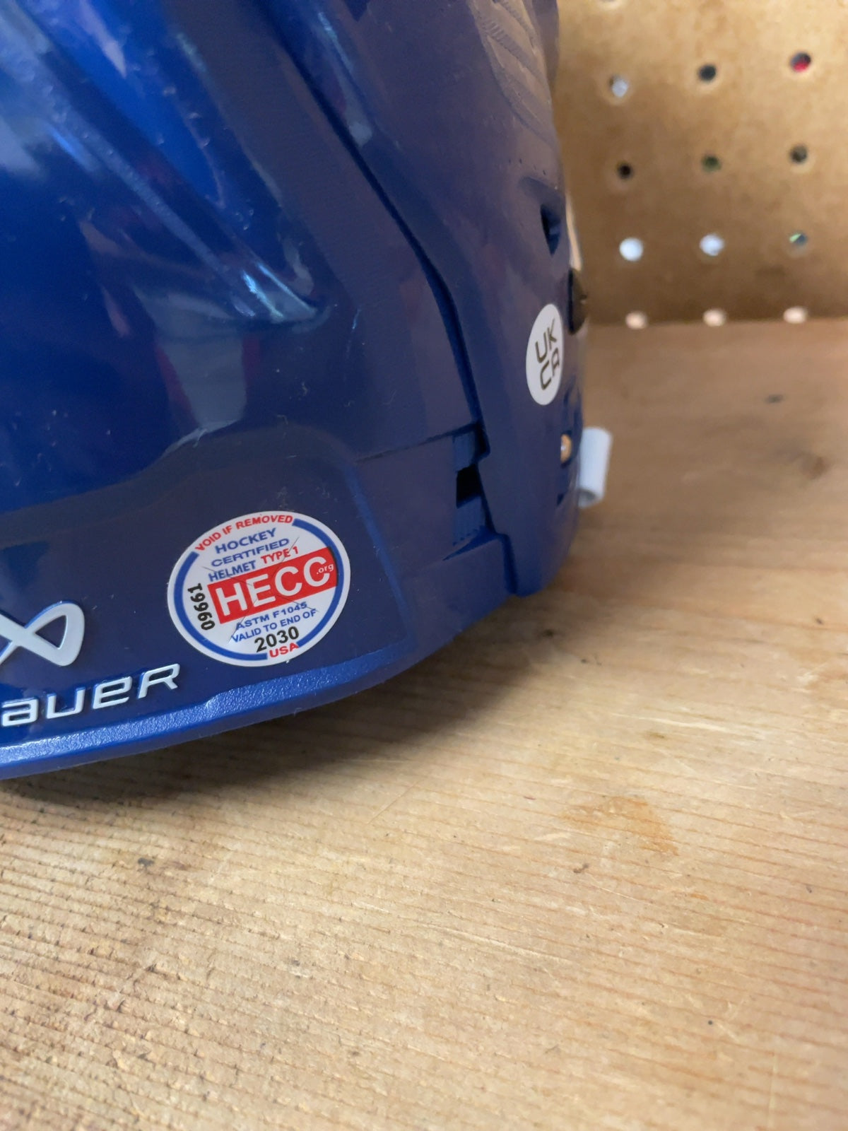 Bauer Re-Akt 85 52-56.5cm Hockey Helmet Blue