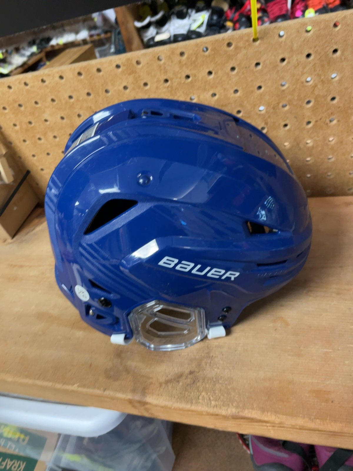 Bauer Re-Akt 85 52-56.5cm Hockey Helmet Blue