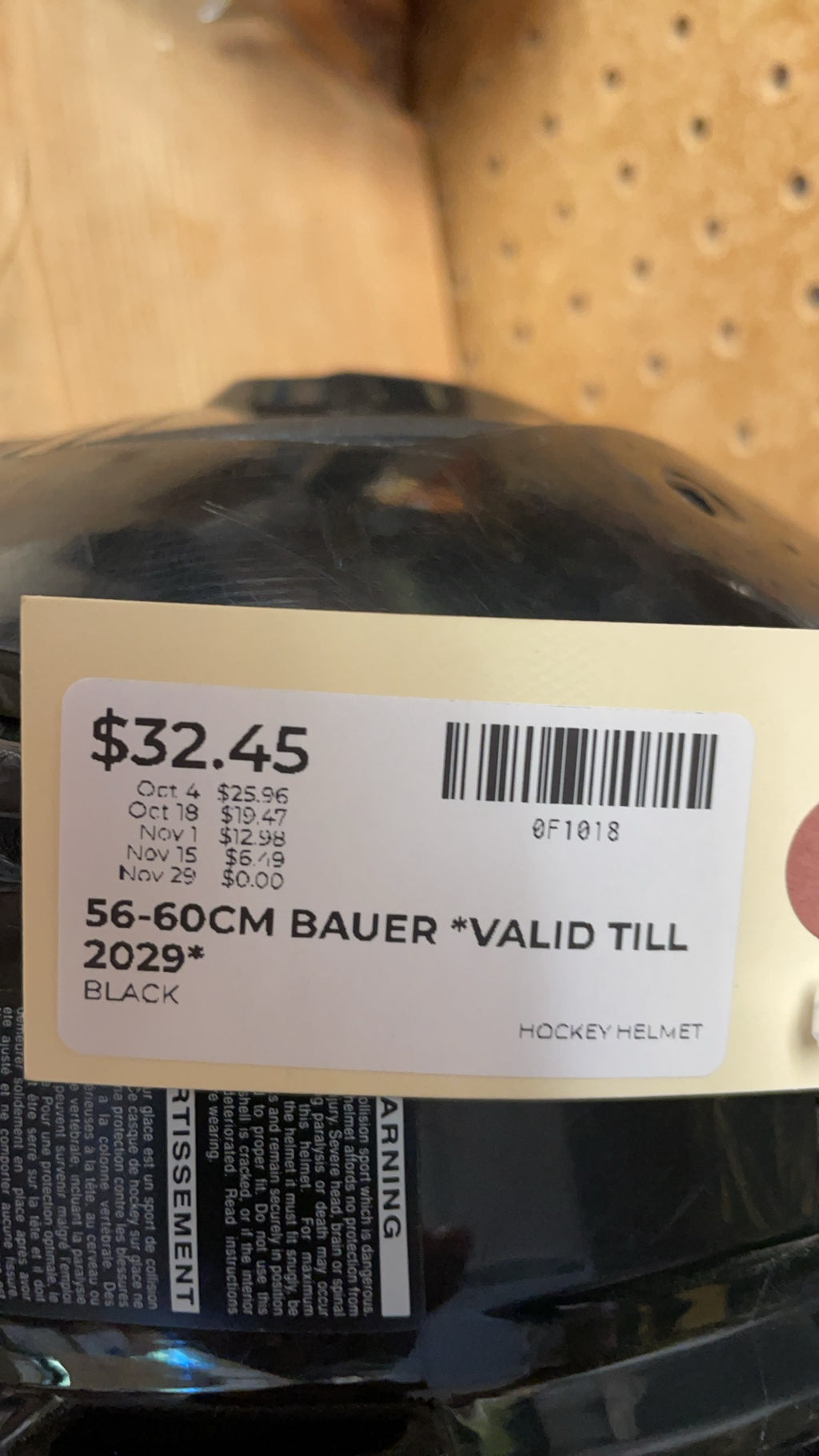 Bauer RE-AKT 85 Size M (56-60cm) Hockey Helmet