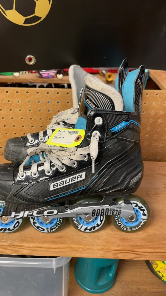 Bauer RSX Inline Skates - Size 9
