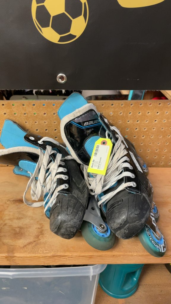 Bauer RSX Inline Skates - Size 9