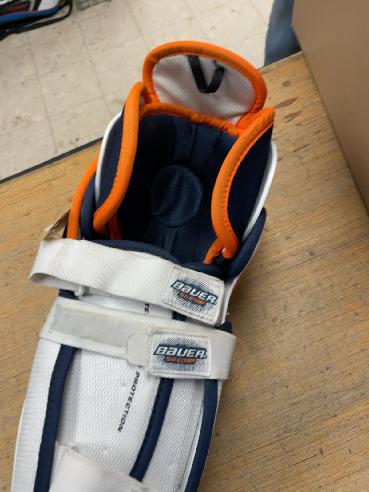 Bauer SG Comp 16" Hockey Shin Pads