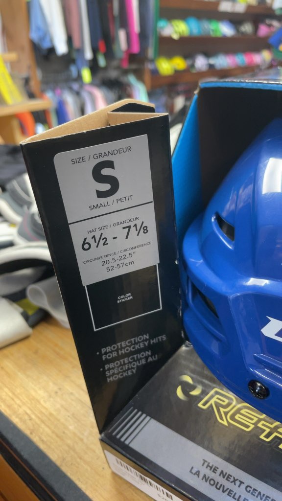 Bauer Skating Helmet - Blue (Size Small)