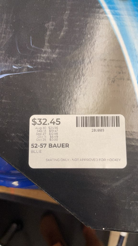 Bauer Skating Helmet - Blue (Size Small)