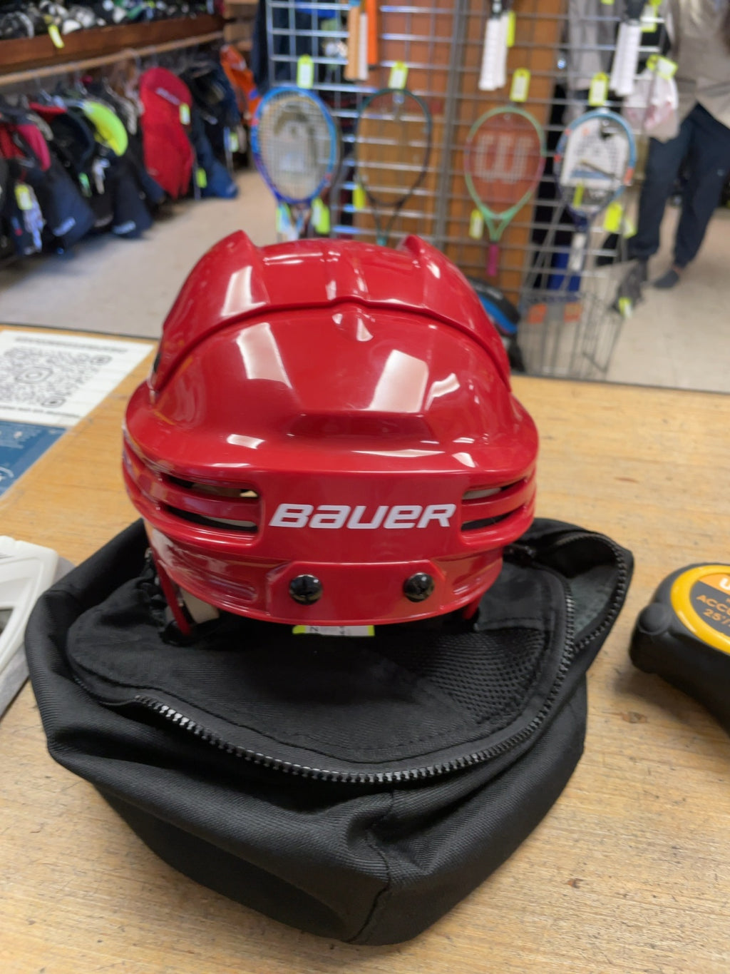 Bauer Skating Helmet - Red (56-59 cm)