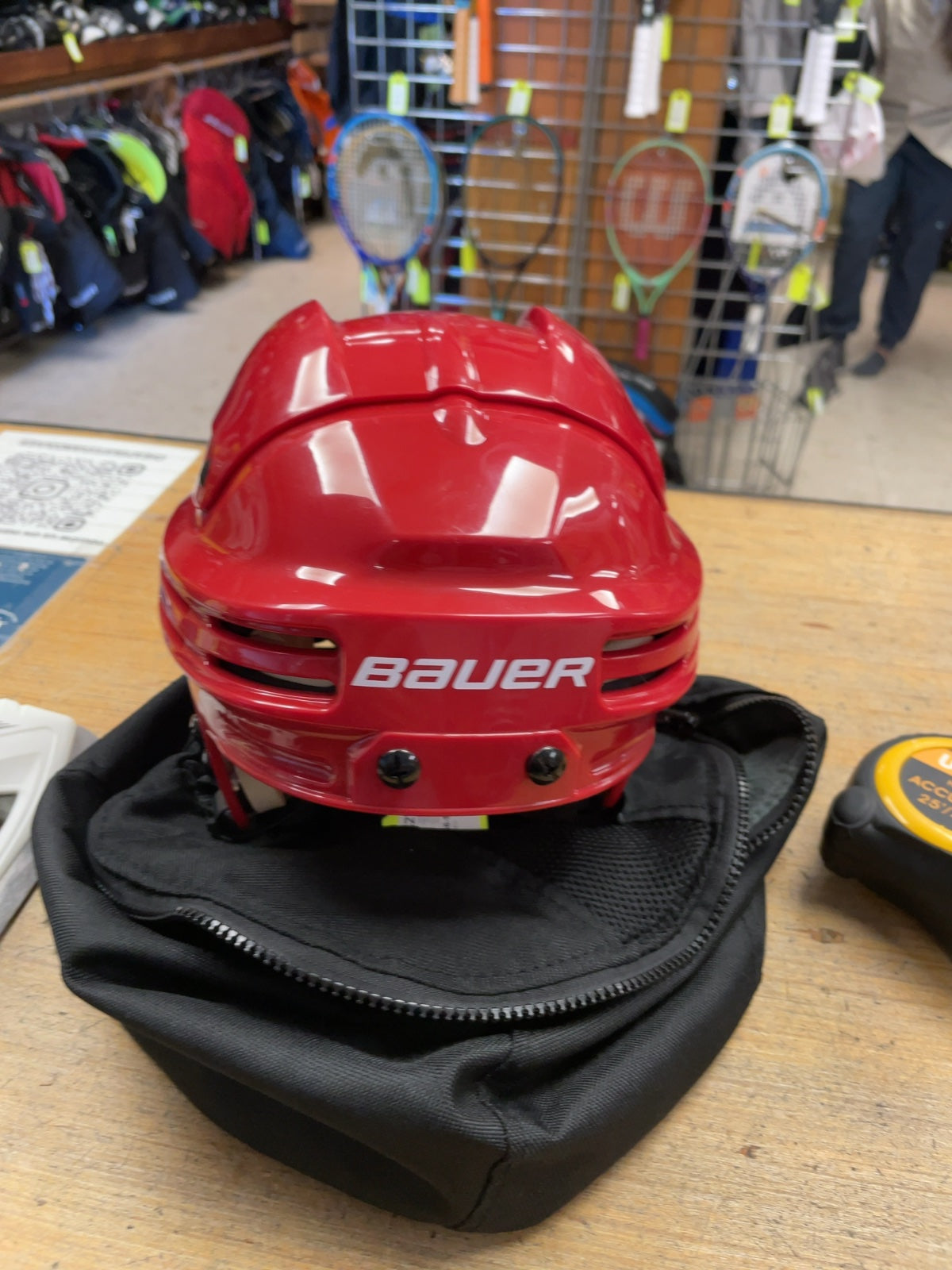 Bauer Skating Helmet - Red (56-59 cm)