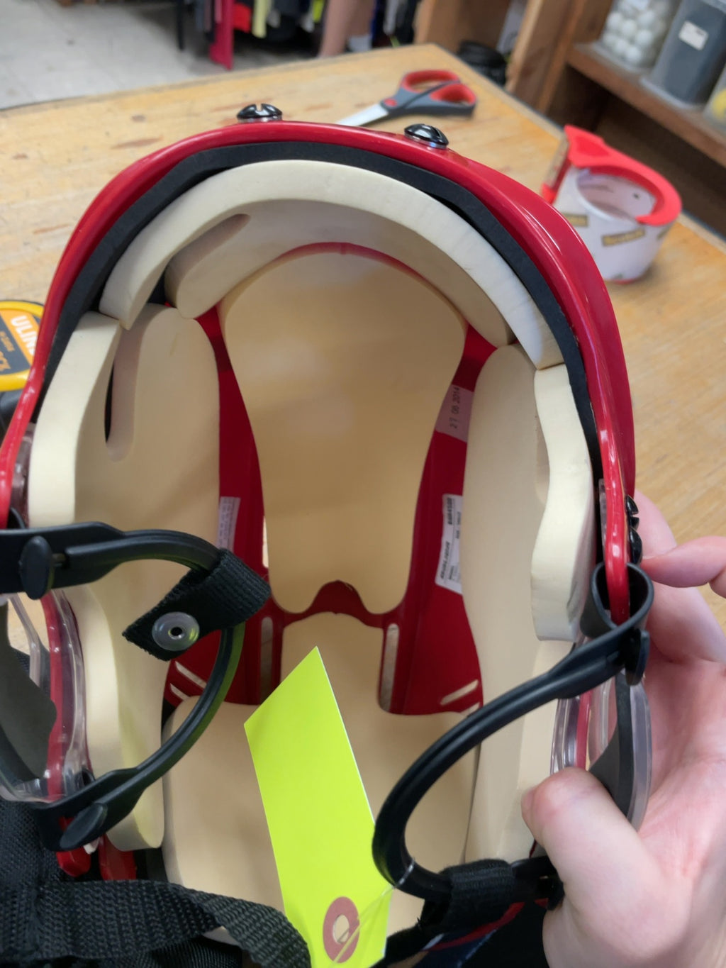 Bauer Skating Helmet - Red (56-59 cm)