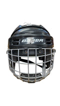 Bauer Skating Helmet with Cage - Black - Size 50-55 CM