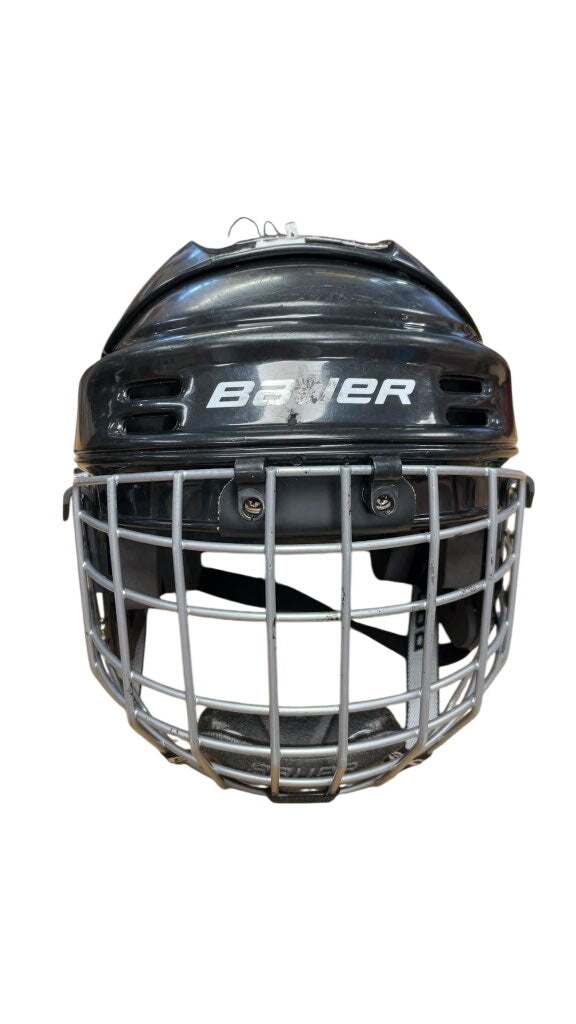 Bauer Skating Helmet with Cage - Black - Size 50-55 CM