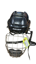 Bauer Skating Helmet with Profile III Cage - Black (51-55.5 cm)
