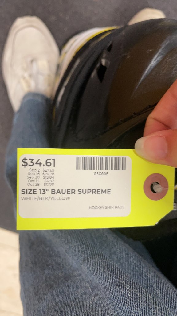 Bauer Supreme 13" Hockey Shin Pads