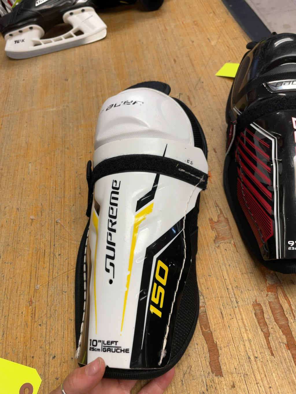 Bauer Supreme 150 10" Hockey Shin Pads