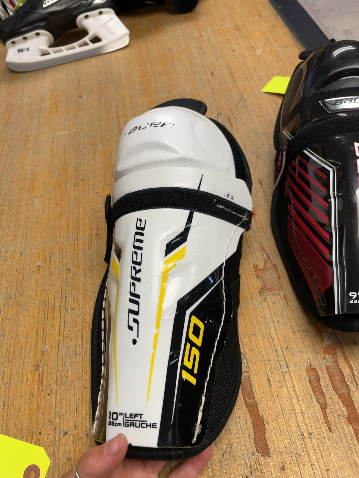 Bauer Supreme 150 10" Hockey Shin Pads