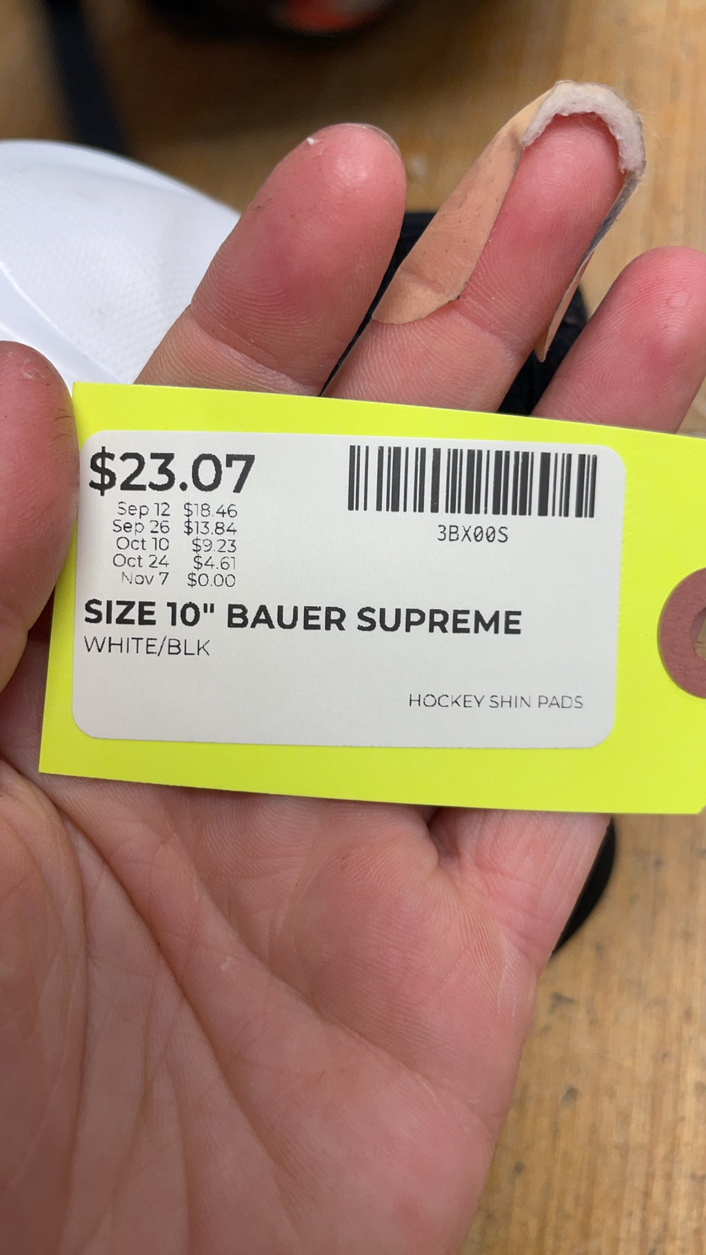 Bauer Supreme 150 10" Hockey Shin Pads