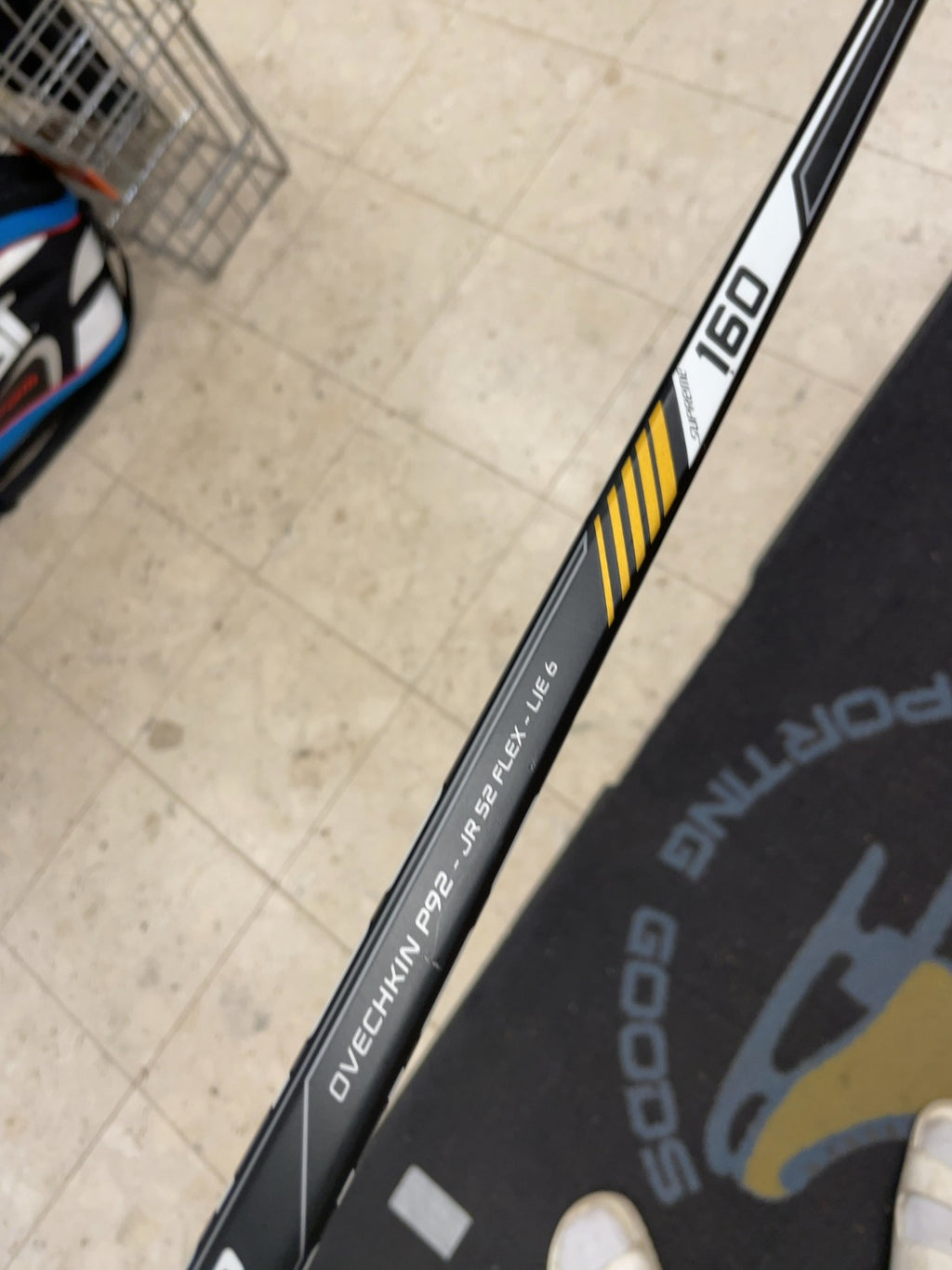 Bauer Supreme 160 Junior 52 Flex LH Hockey Stick